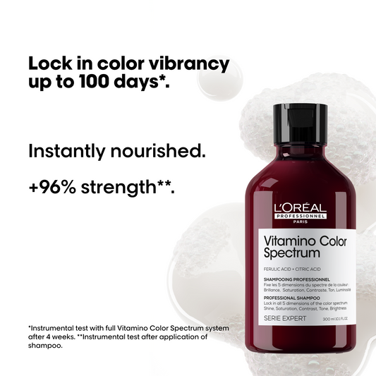 L'Oréal Professionnel Vitamino Color Spectrum Shampoo for Colour-Treated Hair - 300ml