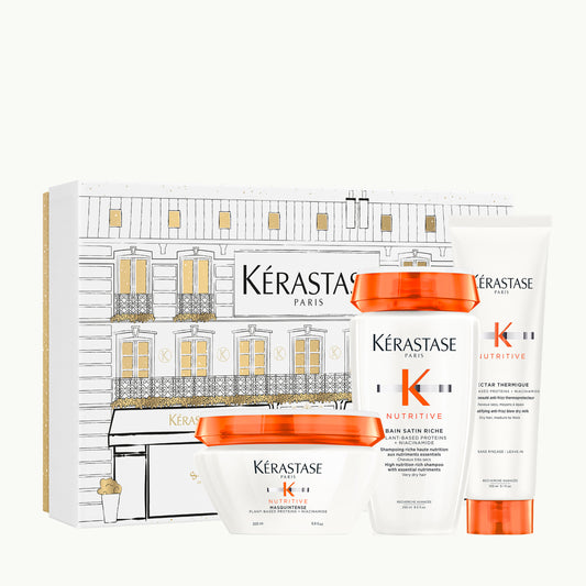 Kérastase Nutritive Nourishing Haircare Gift Set for Thick Very Dry Hair - Complimentary Shampoo