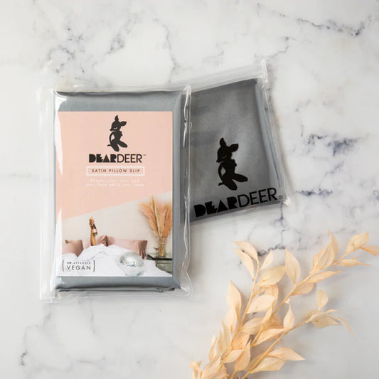 STONE SATIN PILLOW SLIP - STANDARD