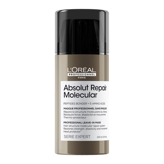 L'Oréal Professionnel Absolute Repair Molecular Leave-In Hair Mask for Damaged Hair -100ml