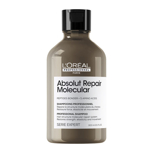 L'Oréal Professionnel Absolute Repair Molecular Shampoo for Damaged Hair - 300ml