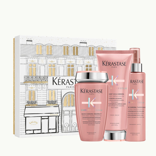 Kérastase Chroma Absolu Gift Set for Protecting Colour-Treated Hair  - Complimentary Shampoo