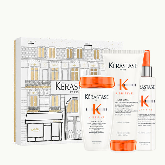 Kérastase Nutritive Nourishing Haircare Gift Set for Thin Dry Hair  - Complimentary Shampoo